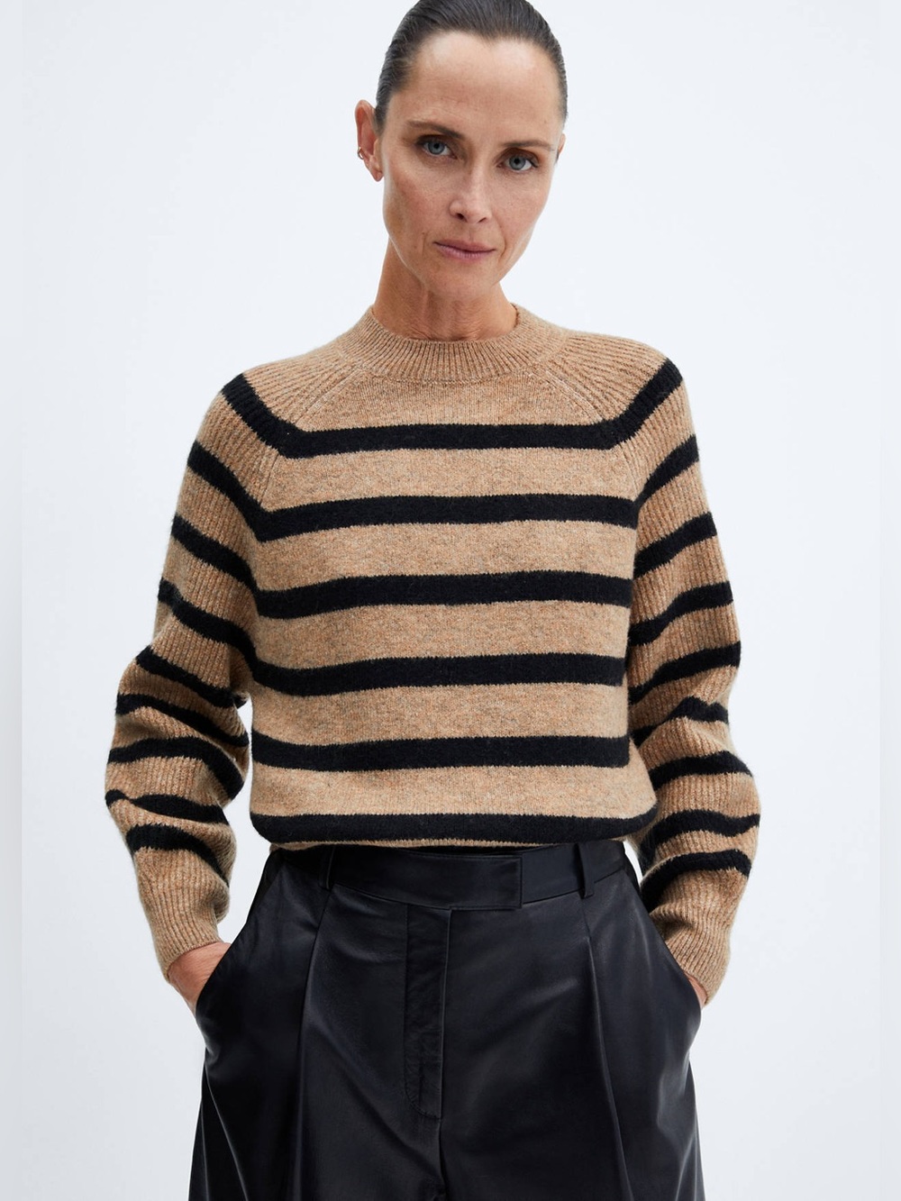 Mango Round-Neck Sweater